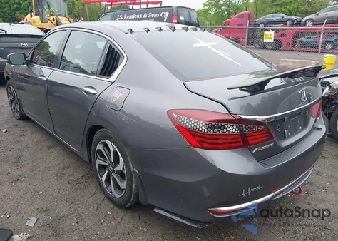 2017 Honda Accord Ex из США, поврежденный, VIN 1HGCR2F75HA006340